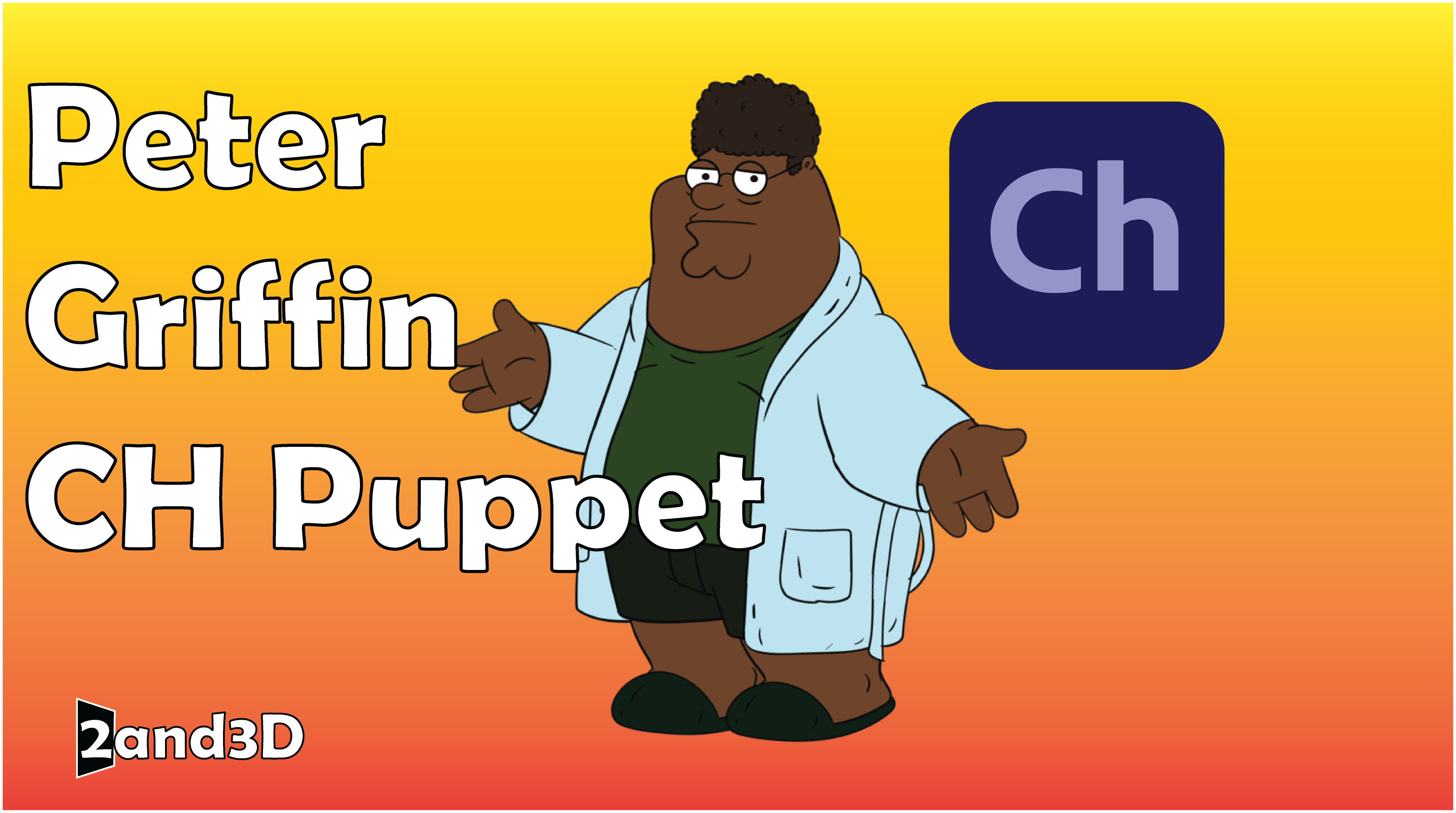 Peter Griffin from Family Guy CH Puppet Adobe Character Animator Puppet Adobe Ch Puppet