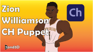 Zion Williamson Adobe CH Puppet (Adobe Character Animator Puppet) Adobe Character Animator Puppet Adobe Ch Puppet