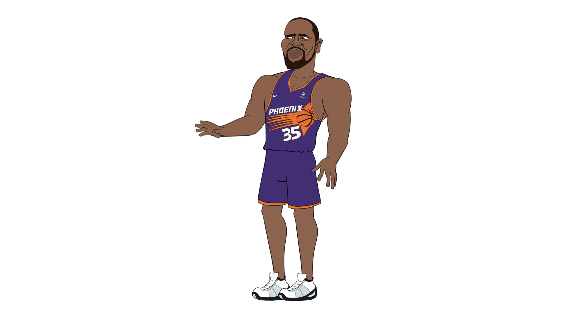 (UPDATED) NBA Kevin Durant CH Puppet Adobe Character Animator Puppet (adobe