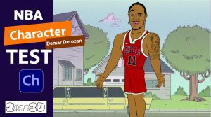 NBA Demar Derozan Adobe CH Puppet Adobe Character Animator Puppet Adobe Ch Puppet