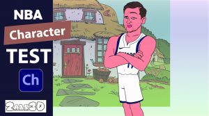 NBA Luca Doncic CH Puppet Adobe Character Animator Puppet Adobe Ch Puppet