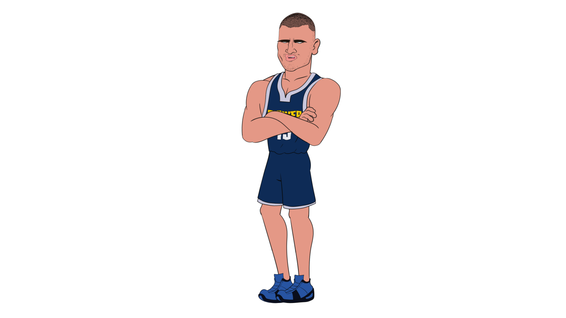 NBA Nikola Jokic CH Puppet Adobe Character Animator Puppet Adobe Ch Puppet