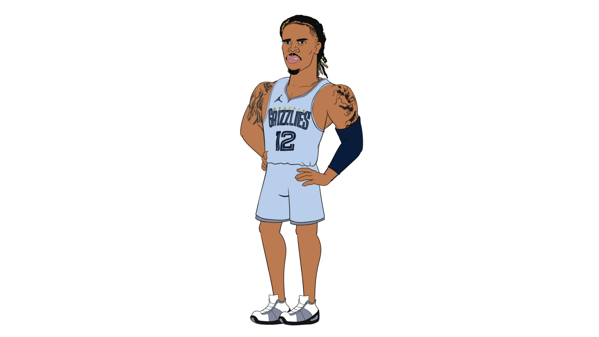 NBA Ja Morant CH Puppet Adobe Character Animator Puppet (adobe