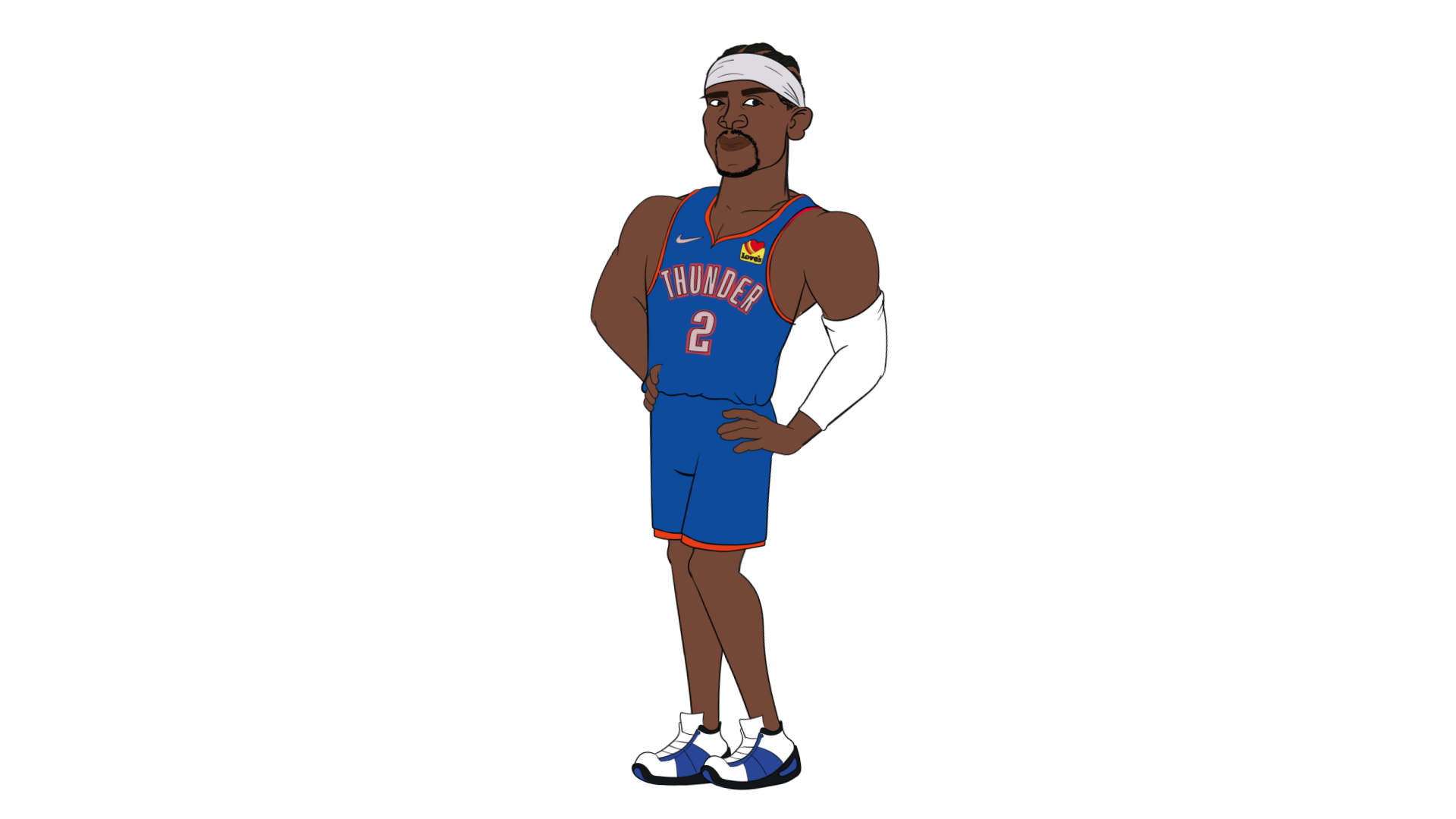 NBA Shai Gilgeous CH Puppet Adobe Character Animator Puppet (adobe