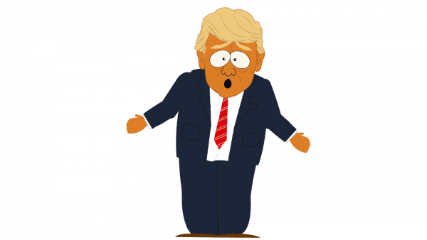 Donald Trump Adobe CH Puppet (south Park style) Adobe Character Animator Puppet (adobe