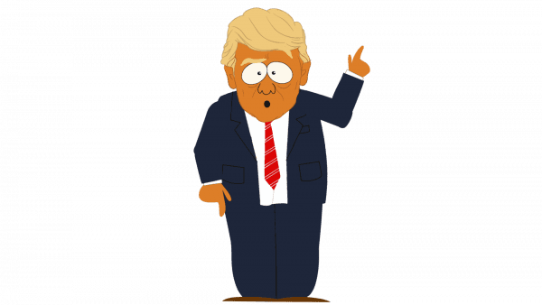 Donald Trump Adobe CH Puppet (south Park style) Adobe Character Animator Puppet (adobe